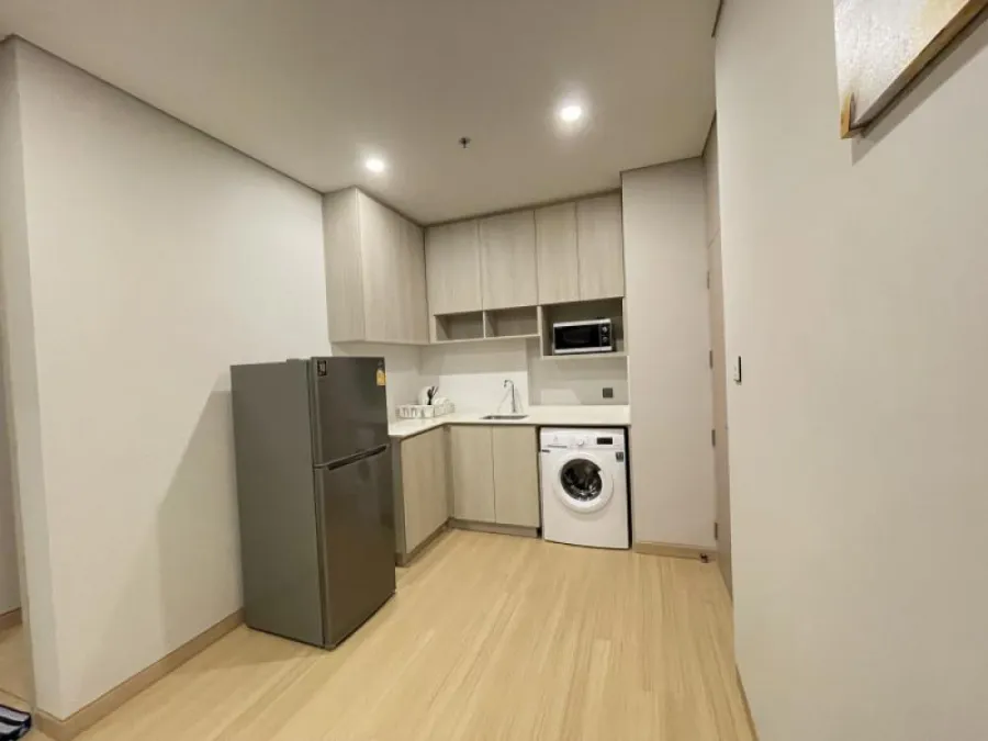 For sale, for rent!! Lumpini Suite Din Daeng-Ratchaprarop Condo, 19th floor, beautiful room, unblocked view, ready to move in, don't miss it!!