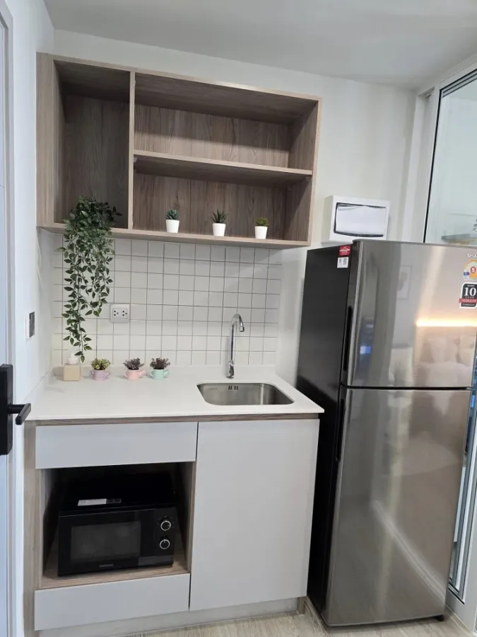 For rent: Kave Town Island, 6th floor, outside view, high view, comfortable for the eyes, beautiful room, fully furnished, book now.