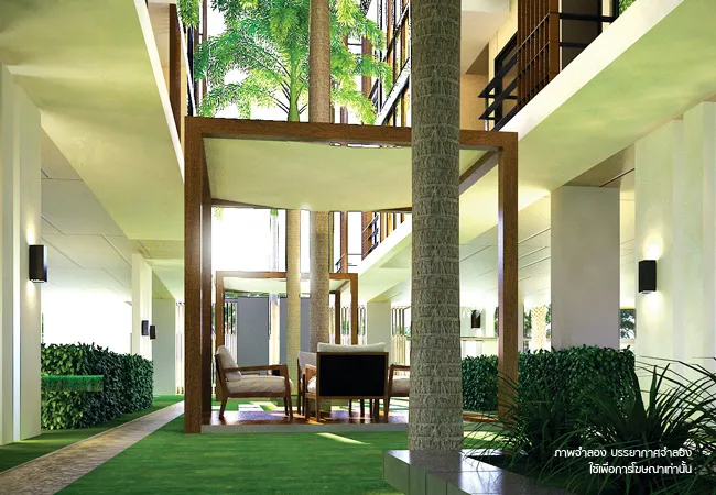 ขาย Budget Condo ติวานนท์ ชั้น 3 ฝั่งด้านในอากาศไม่ร้อน ผ่อนคลายกันอย่างเต็มที่ อุปกรณ์ครบครันจองเลย