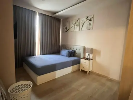 H Condo Sukhumvit 43, 18th floor, fully furnished, ready to move in. Book now!