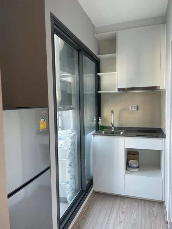 Condo for rent, The Tree Huamark, new room, good location, convenient transportation, ready to move in, near the mall, don't wait!!