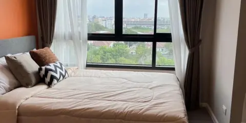 ให้เช่า D CONDO HIDEAWAY RANGSIT ตกแต่งครบ พร้อมเข้าอยู่ เครื่องใช้ไฟฟ้าครบครัน วิวดี ห้องมุม จองเลย