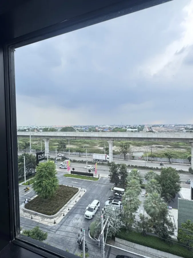 For rent: Nue Core Khu Khot Station, a nice room on the 8th floor, good location, convenient transportation, fully furnished, hurry and reserve now!