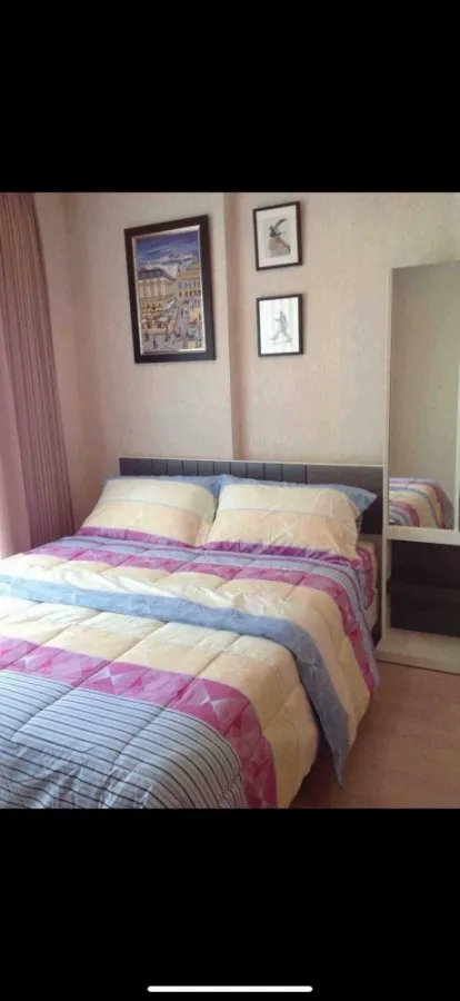 For rent!! Condo Aspire Rama 9, 16th floor, beautiful room, fully furnished, ready to move in, don't miss it!!