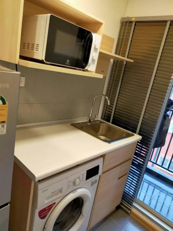 For Rent พลัมคอนโด รังสิต เฟรช ตึก B ชั้น 8 วิวนอก เฟอร์นิเจอร์ครบชุด มาแต่ตัวเข้าอยู่ได้เลยจ้า ด่วน
