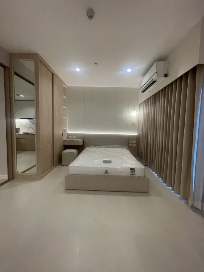 For rent, Villa Ratchadevi, a nice condo, well-built interior, fully furnished, just bring your bags!!