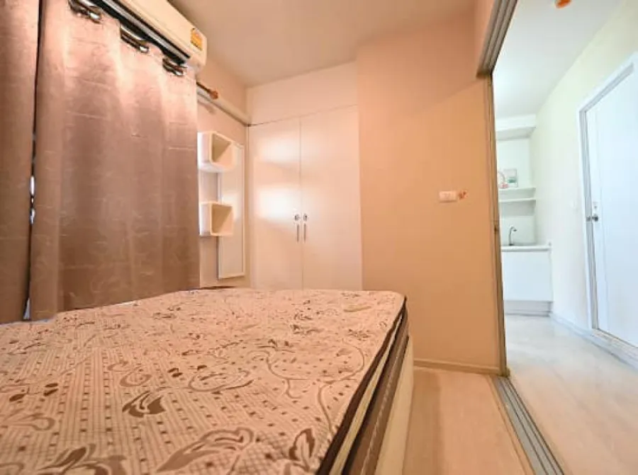 ให้เช่า plum condo park rangsit 1 ห้องนอน ตกแต่งโทนขาวสะอาดตา ชุดเฟอร์บิวท์อินอย่างดี สนใจรีบจองเลย