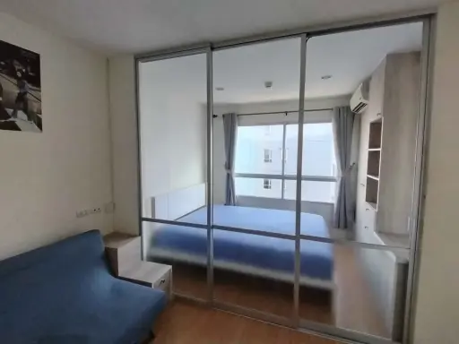 For rent, Lumpini Ville On Nut-Pattanakarn. Divide the room into proportions. Fully furnished, book now.