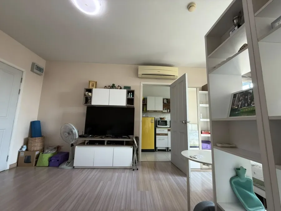 ขาย Plum Condo Nawamin ห้องสตูดิโอ มาพร้อมเฟอร์นิเจอร์และเครื่องใช้ไฟฟ้าครบครัน ไม่จองไหวหรอ