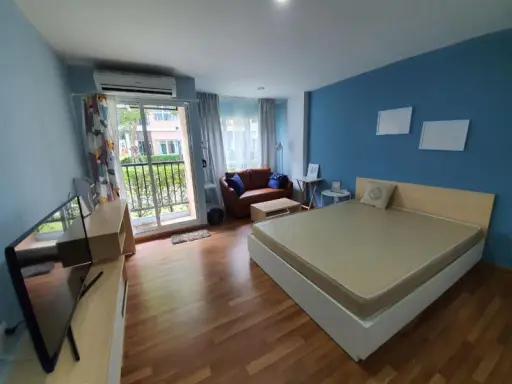 ให้เช่าคอนโด ไมอามี่ บางปู 25ตรม. ห้องสวย อาคาร15 ชั้น1 เฟอร์ครบ