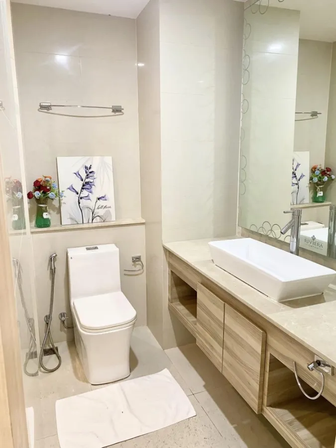 ให้เช่า The Riviara Jomtien Pattaya ชั้นสูง วิวทะเลสวยๆ ห้อง STUDIO ตกแต่งครบครัน ไม่จองพลาดมาก