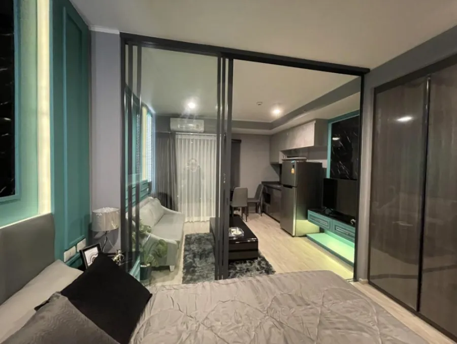 For rent ideo ratchada suttisan ห้องแต่งสวย เฟอร์จัดเต็ม มีครบจบที่ ถ้าไม่จองถือว่าคุณพลาดอย่างแรง