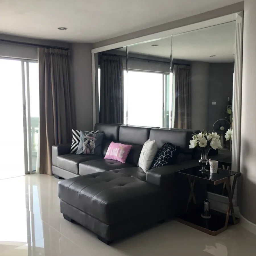 Sky Beach 2-bedroom condo for sale. Spacious living area, great location, fully furnished and equipped with amenities. Book now!