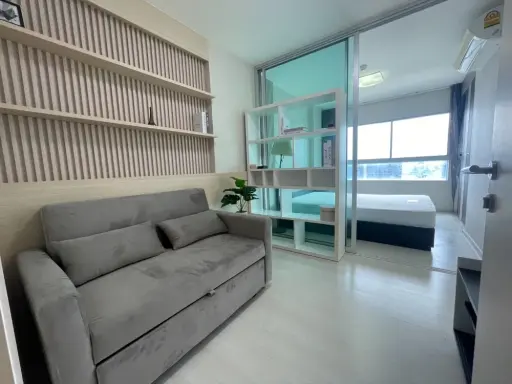 For sale: Aspire Ladprao 113, 5th floor, fully furnished, nice room, reserve now, don't miss out!