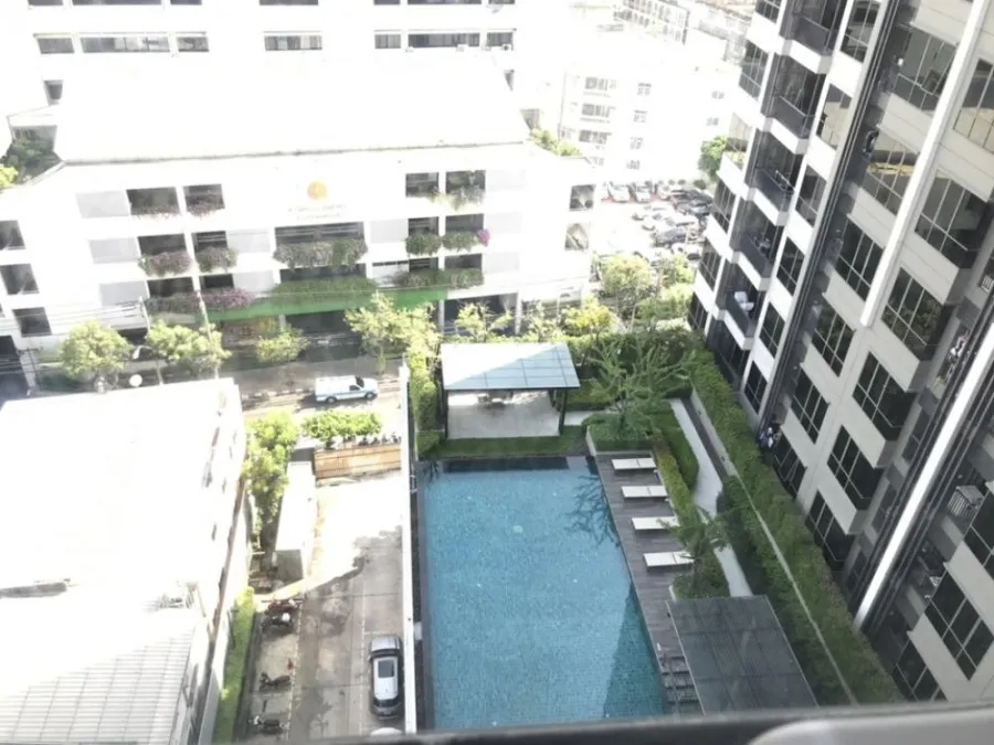 For sale, rent, Condo The Room Sathorn-St. Louis, 12th floor, beautiful room, fully furnished. Ready to move in, book now!!