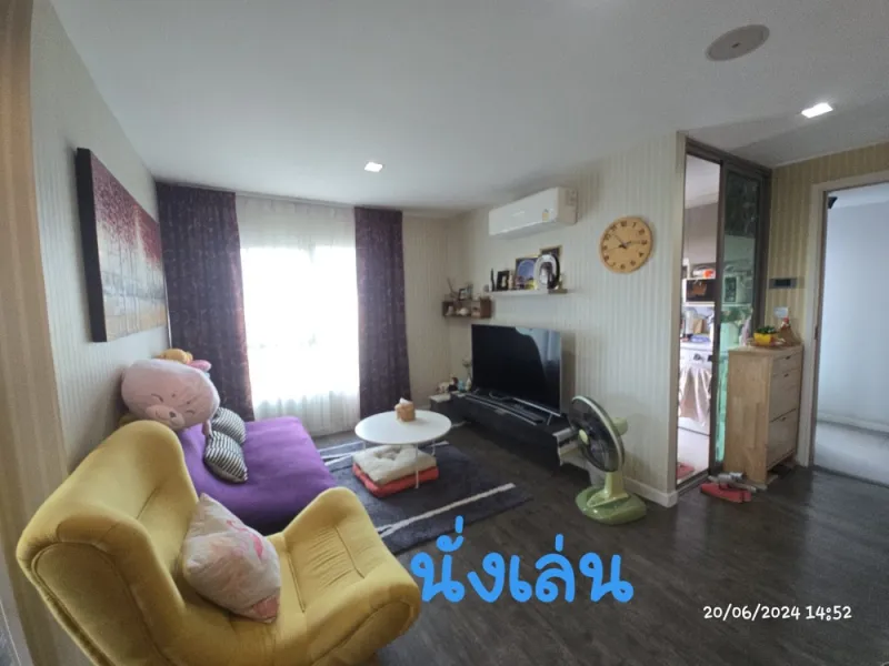 ให้เช่า บี แคมปัส ประชาชื่น ห้องกว้างมาก อยู่ได้เป็นครอบครัว พร้อมเฟอร์ครบ จบที่เดียว ด่วนๆ