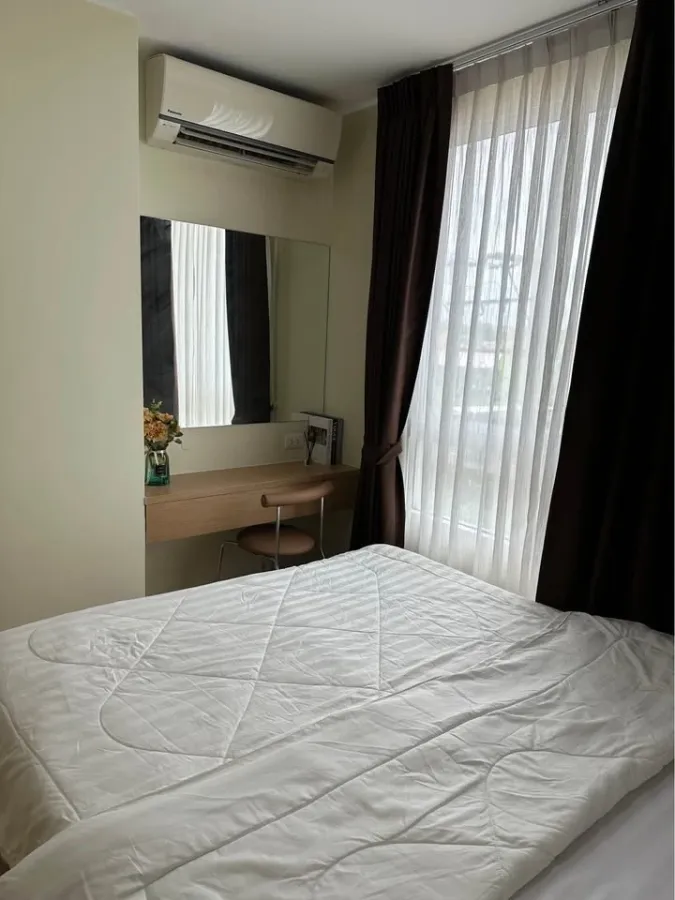 For rent: Rill Condo Rangsit, 3rd floor, beautiful room, fully furnished, reserve now!
