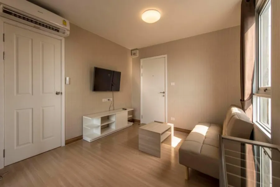 Plum Condo for rent, Phahon Yothin 89, corner room, comfortable view, fully furnished, electrical appliances You can just come in.