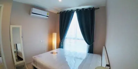 For rent พลัมคอนโด โชคชัย4 1ห้องนอน เฟอร์แน่น เครื่องใช้ไฟฟ้าครบ จบที่ห้องเดียว อย่ารอช้า