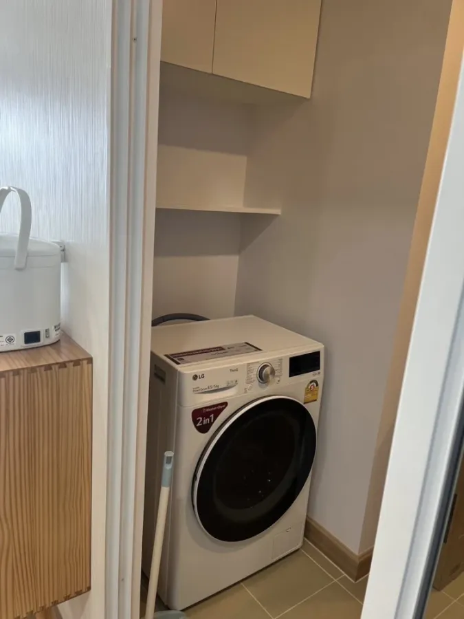 Condo for rent Supalai Veranda Ramkamhaeng, ready to move in, spacious and comfortable, high floor, fully furnished, book now+++