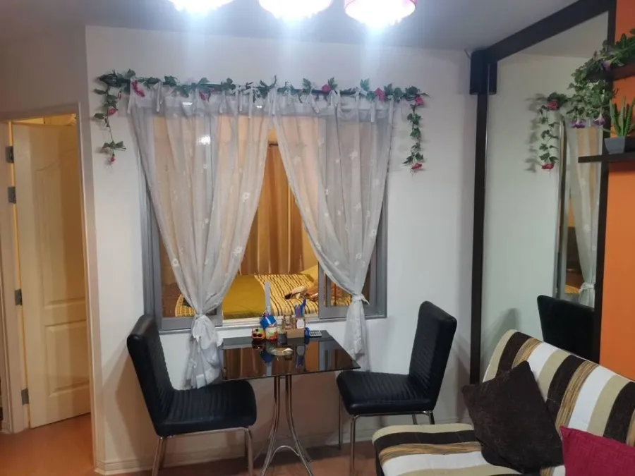 Condo for sale, Lumpini Condo Town Rattanathibet, 1 bedroom, 1 bathroom, 6th floor, good height. Let me tell you, don't miss it.