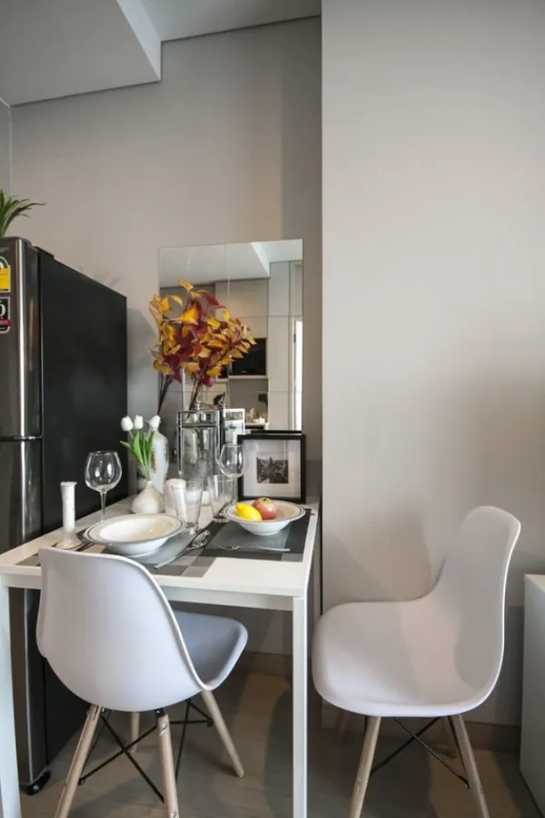 For rent Lumpini Suite Phetchaburi-Makkasan. new room Nicely decorated, classy, high floor, great view, book now.