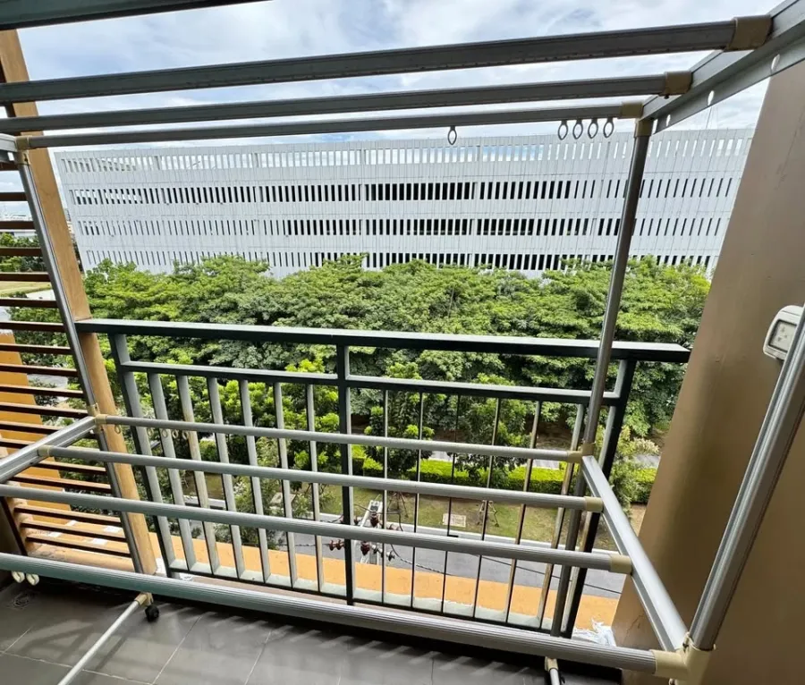 Selling Metro Luxe Kaset condo, SPC flooring throughout, includes furniture and appliances as shown in the pictures.