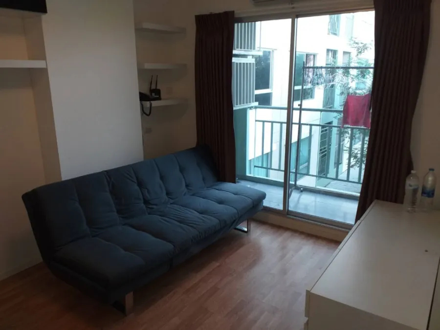 Condo for sale, Lumpini Ville On Nut - Lat Krabang 2, fully furnished, electrical appliances Can't miss it