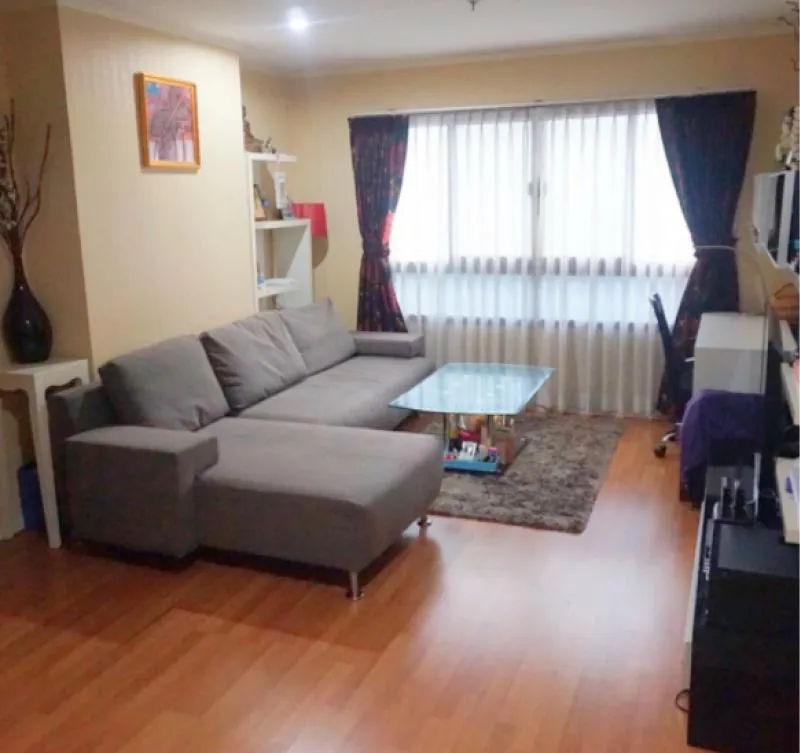 Lumpini Place Ratchada-Thapra has been rented for 2 bedrooms, 2 bathrooms, spacious room, can be a complete kitchen, book quickly.