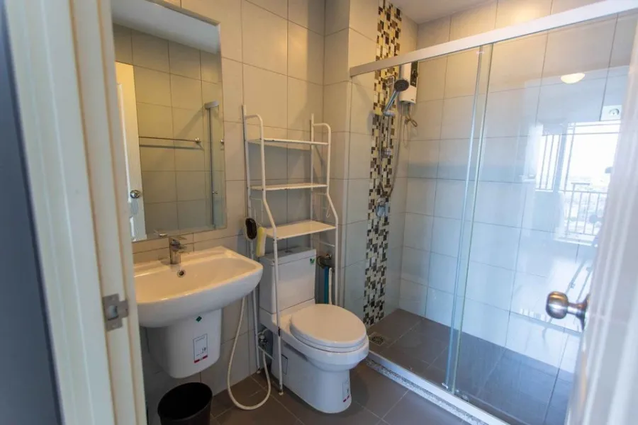 For sale, for rent, Supalai Loft, Talat Phlu Station, studio room, 27th floor, high view, complete furniture and appliances, don't miss out.
