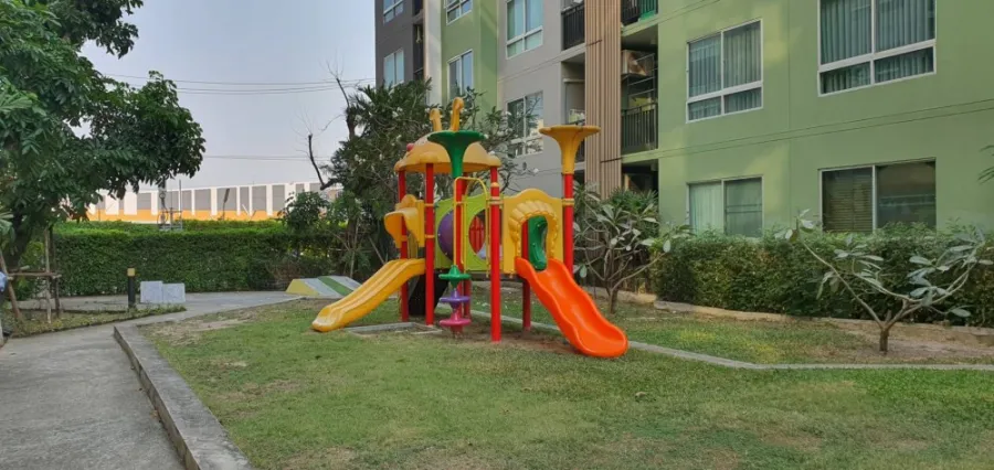 For rent, V Condo Ladkrabang, special price, garden view, do not miss