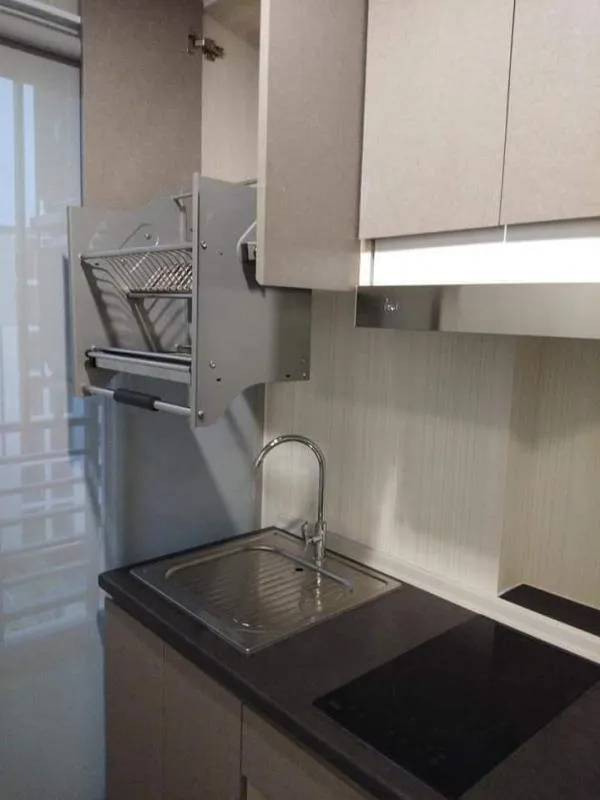 For sale คอนโดพร้อมอยู่ ตกเเต่งเฟอร์ครบ ทำเลดีมาก ใกล้ MRT บางเเค The niche id bangkhae