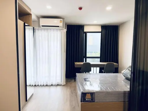 For rent!! Salaya One Residence, 2nd floor, Building B, new condo, fully furnished, ready to move in, don't miss it!!