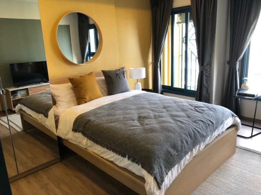 Condo for rent, The Base Sukhumvit 50, fully furnished, near BTS, convenient to travel, don't miss it