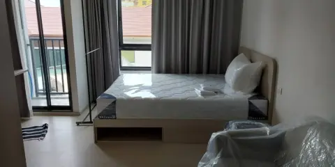 ให้เช่า คอนโด d condo hypeรังสิต ชั้น6 วิวนอก ระเบียงทิศเหนือ ห้องไม่ติดโซนถนน ราคาไม่แรง จองเลยจ้า