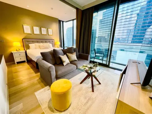 Condo for rent, Ashton Silom, decorated with built-ins. Comes with a bathtub. This is so good, you shouldn't miss it. images