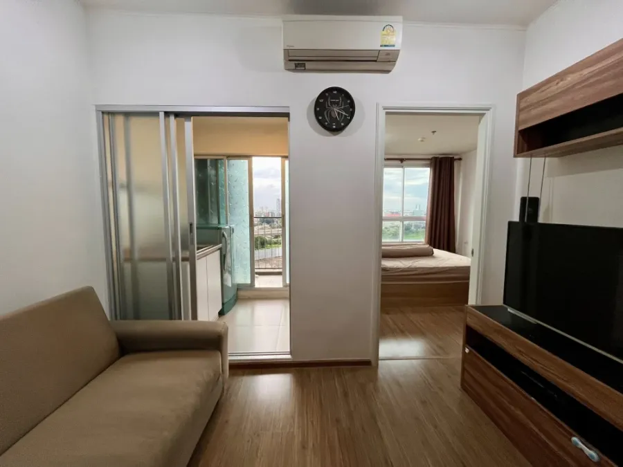 Condo for sale, U Delight Rattanathibet, separate room, 11th floor, high view, complete here, move in quickly.
