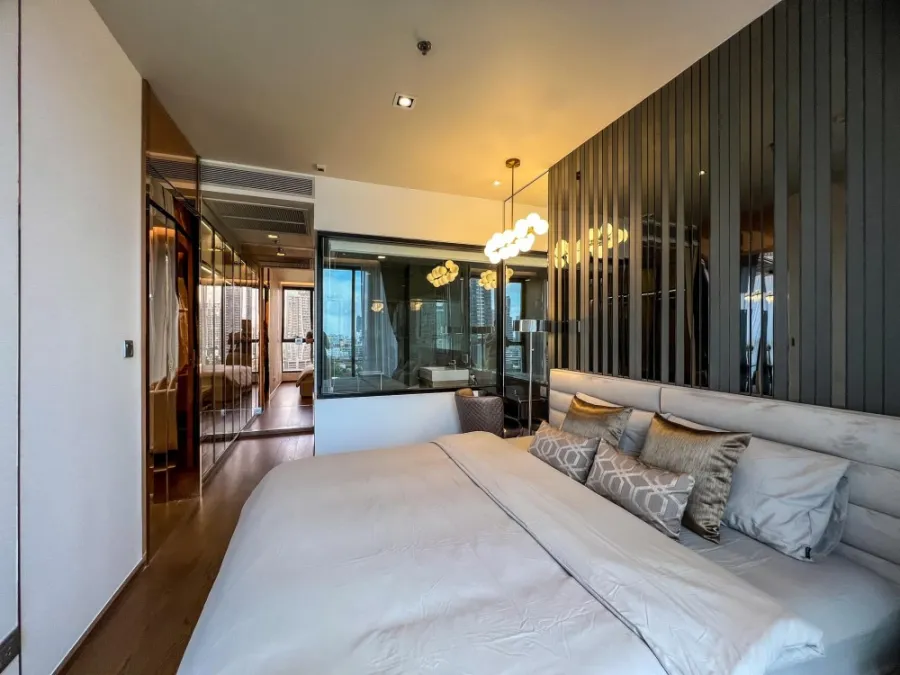 ขาย ให้เช่า Ideo Q Sukhumvit 36 ห้องตกแต่ง Style LUXURY สวย เฟอร์ Buit-In อย่างดีทุกชิ้น จองเลย