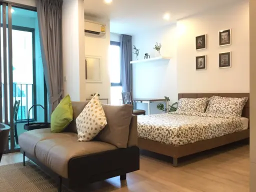 For rent, Ideo Q Chula-Samyan, the most beautiful room, the best view, 1 bedroom, fully furnished, can move in. images