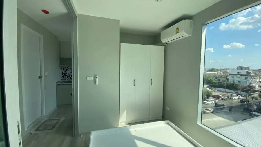 For rent Plum Condo รามคำแหง 60 Interchange ห้องหัวมุมไม่มีตึกบังวิว ราคาดีเวอร์ รีบมาจองเลย