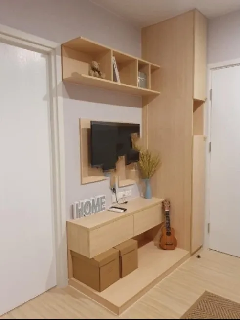 For rent!! Plum Condo Pinklao Station, beautiful room with cool furniture You can just come in and move in!!