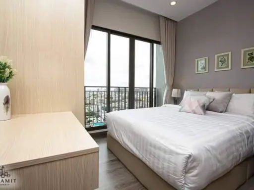For rent, Urbano Ratchawithi, beautiful room, built-in, full, great price, river view, I can tell you that you will regret it if you miss it.