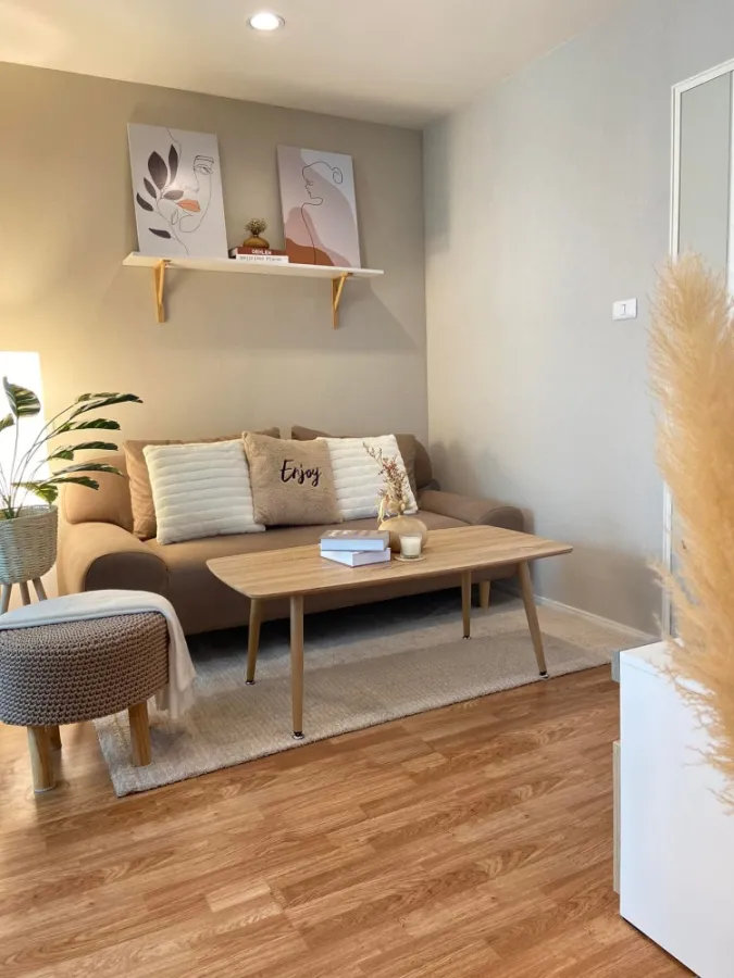 Condo for sale, Lumpini Park Nawamin-Si Burapha, beautiful room, ready to move in, fully furnished, great price, book now, do not hesitate!!