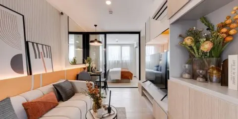 ขายดาวน์ The Origin Sukhumvit - Praksa ชั้น 27 วิวสวย โครงการดี สนใจจองเลย