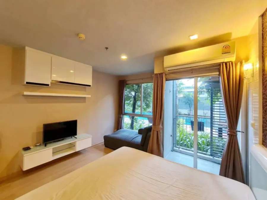 For rent, Casa Condo Ratchada-Ratchapruek, 5th floor, fully furnished and electrical appliances. Book now. Hurry up.