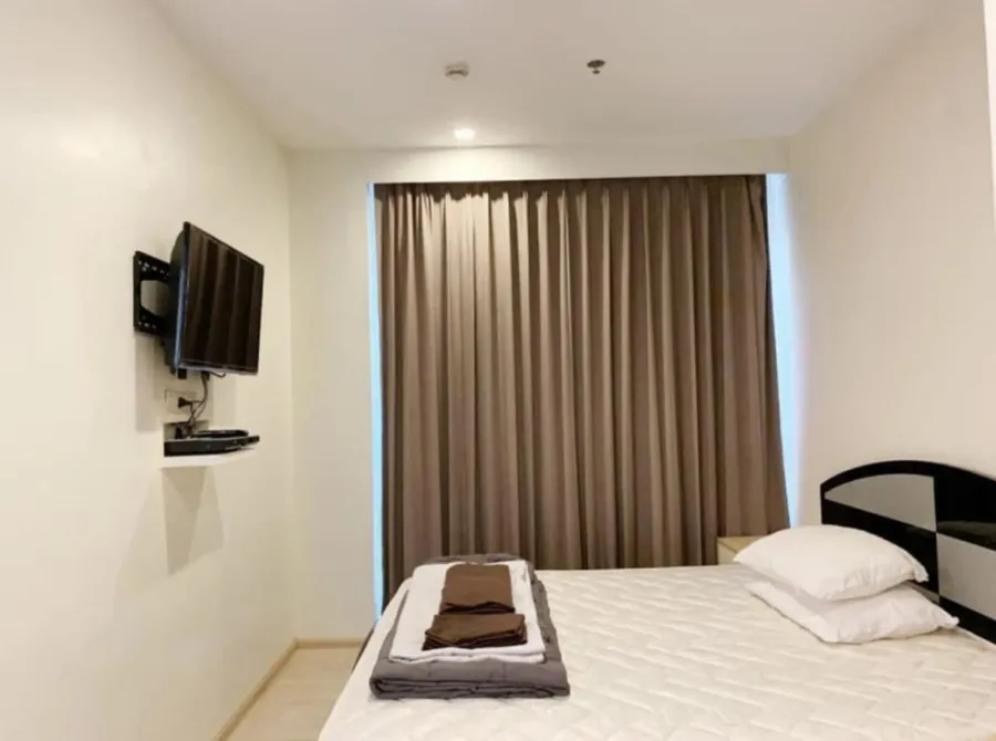 For rent: Noble Remix Sukhumvit 36, open view, unblocked view, fully decorated with built-in furniture, urgent.