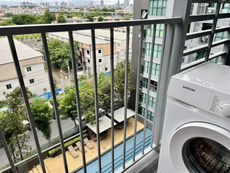 For rent, Espen Condo Lasalle, 8th floor, fully furnished room, comes at a low price that you should not miss.