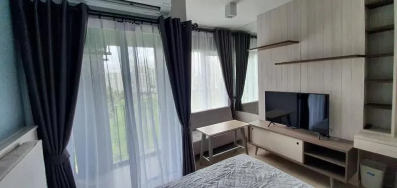 Great price in a popular condo, Chepter One Eco Ratchada-Huay Kwang, good room, complete, ready for you to live. Let's rent!!!