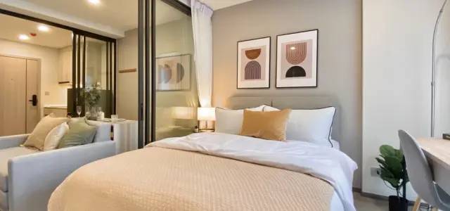 ให้เช่า Salaya One Residence ห้องแต่งน่าอยู่ ชั้น 2 วิวสวนและสระ ห้องไม่ร้อน มาจองเลยจ้า images