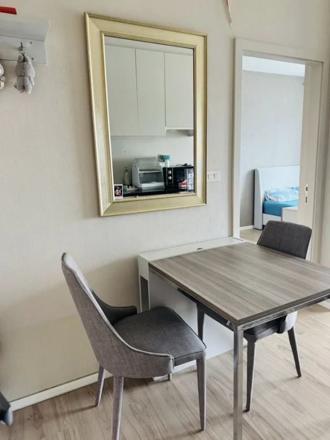 For sale or rent: Amber by Eastern Star (Amber Tiwanon), 20th floor, fully furnished, ready to move in. Book now!